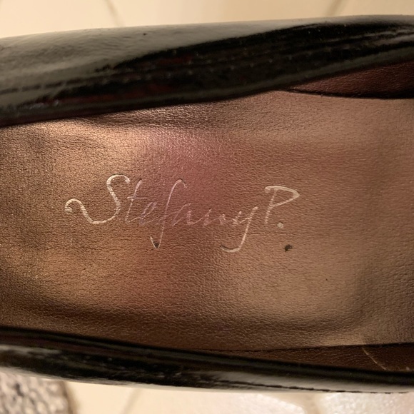 Stefany P. Black Patent Mary Janes - Picture 5 of 8